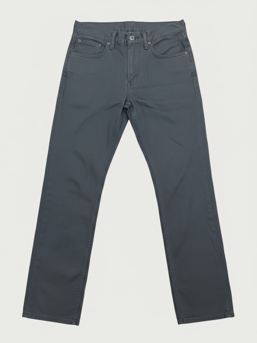 Levi's Men's  505 charcoal gray  Straight Jeans white tab rare size 29x32